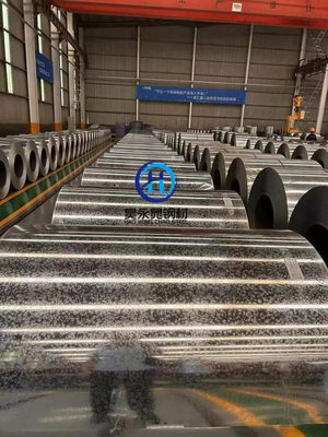 1219 mm Largura revestimento de zinco cromado bobina de aço galvanizado para revestimento de chapas de metal
