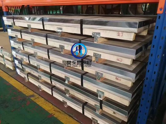 Chapa de aço inoxidável laminada a frio durável Chapa de aço laminada a frio para coberturas