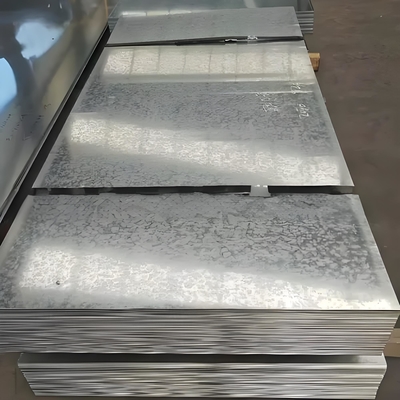 0.4 * 1cm Espessura Placa de aço galvanizado elétrico Spangle GI regular DX53D