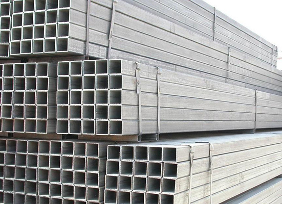 30*30 20*30 Tubo de ferro galvanizado Tubos retangulares galvanizados para máquinas