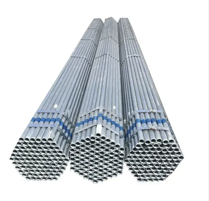 Tubo de aço leve galvanizado a quente amplamente utilizado na construção espessura 0,8-5 mm