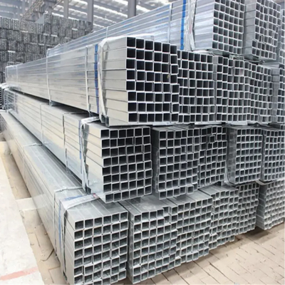 St37 Tubos quadrados galvanizados de espessura de 200 mm para tubos especiais