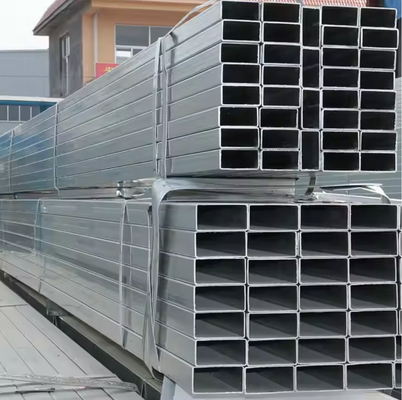 Tubos galvanizados quadrados galvanizados S235J2 S275JR S235JR