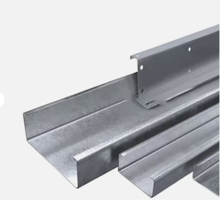 Canais de aço galvanizado laminado a quente Canais de aço inoxidável Q235/Q345
