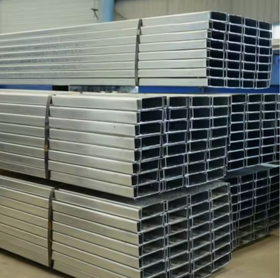Canal de aço galvanizado de alta resistência de 41*82mm para estruturas externas duráveis