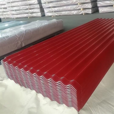 PPGI 0,09-0,7 Espessura TDC51D Chapas de aço galvanizadas pré-pintadas bobina de cor com forte corrosão vermelha